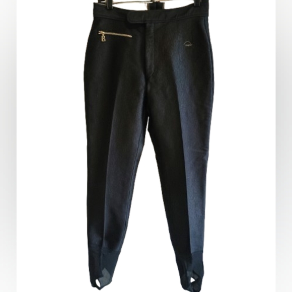 BOGNER Women's Black stirrup ski‎ pants Size Medium Authentic Great Quali… - Picture 1 of 16